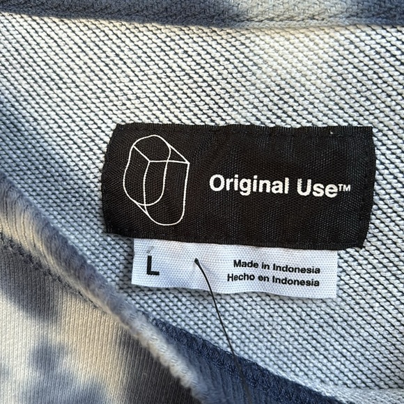 NWT Original Use Tie Dye Crewneck Pullover Sweatshirt - Picture 7 of 9